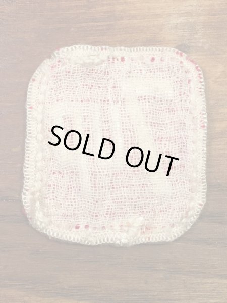 7upの貼付けタイプのヴィンテージ刺繡パッチ