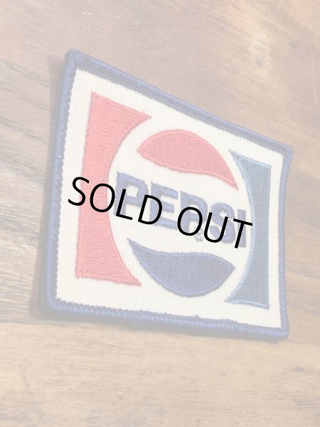 Pepsiの貼付けタイプのヴィンテージ刺繡パッチ