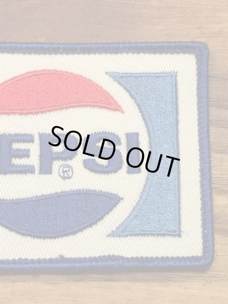 Pepsiの貼付けタイプのヴィンテージ刺繡パッチ