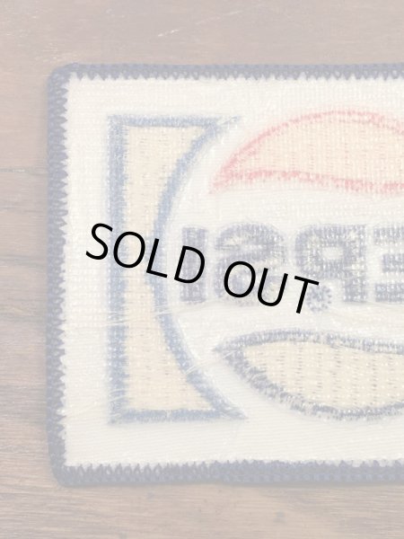 Pepsiの貼付けタイプのヴィンテージ刺繡パッチ