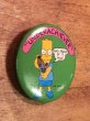 The Simpson'sのキャラクター“Bart”の90’sヴィンテージ缶バッチ