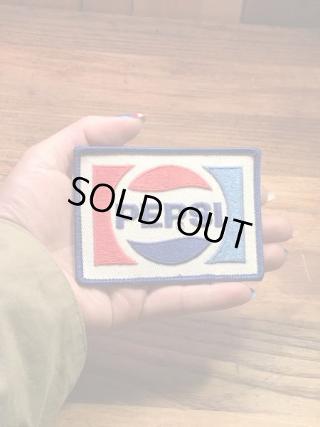Pepsiの貼付けタイプのヴィンテージ刺繡パッチ