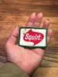 Squirtの貼付けタイプのヴィンテージ刺繡パッチ