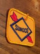 Sunocoの貼付けタイプのヴィンテージ刺繡パッチ