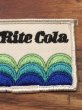 Diet Rite Colaの貼付けタイプのビンテージ刺繡ワッペン