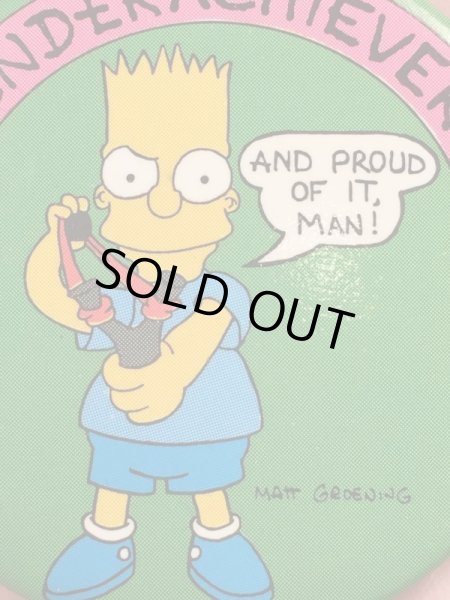 シンプソンズのキャラクター“バート”の90年代ビンテージバッジ