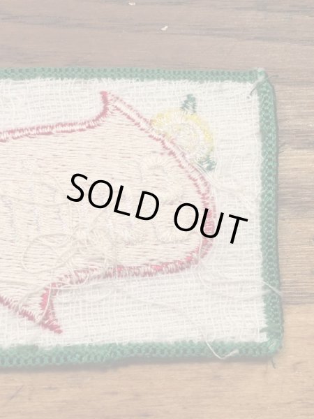 スプライトの貼付けタイプのビンテージ刺繡ワッペン