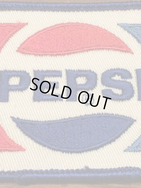 Pepsiの貼付けタイプのヴィンテージ刺繡パッチ