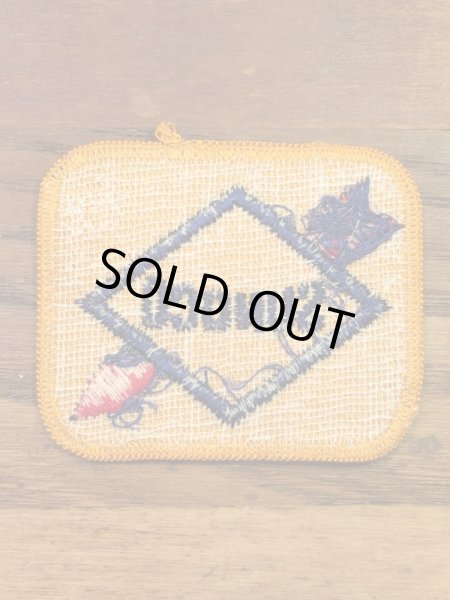 Sunocoの貼付けタイプのヴィンテージ刺繡パッチ