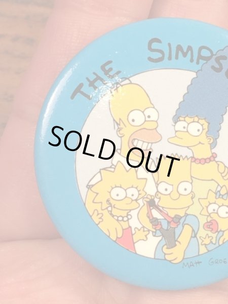 The Simpson'sの90’sヴィンテージ缶バッチ