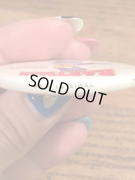 シンプソンズのバートマンの90年代ビンテージバッジ