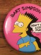 The Simpson'sのキャラクター“Bart”の90’sヴィンテージ缶バッチ