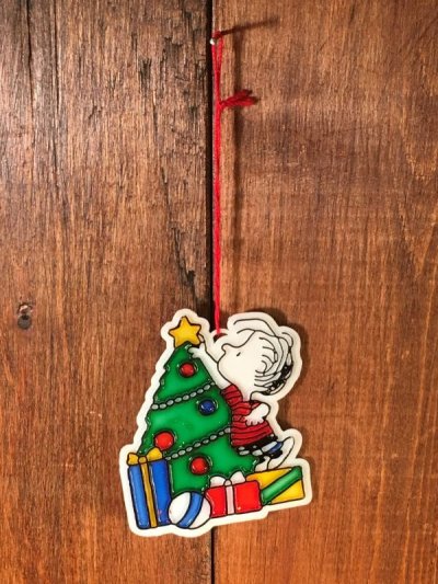 画像1: Snoopy Peanuts Linus Christmas Ornament　スヌーピー　ピーナッツ　ライナス　ビンテージ　オーナメント　クリスマス　70〜80年代 