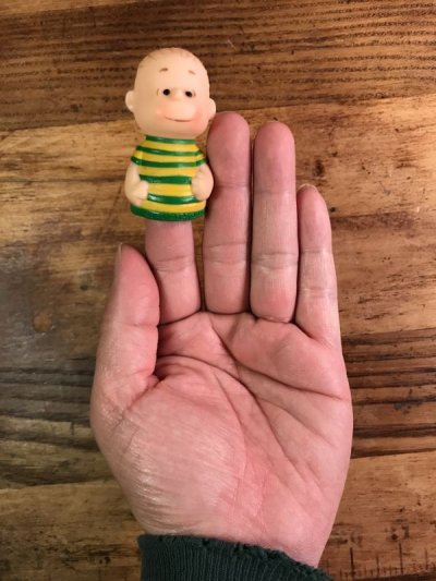 画像3: Peanuts Gang Snoopy “Linus” Finger Puppet　ライナス　ビンテージ　フィンガーパペット　ピーナッツギャング　スヌーピー　70年代