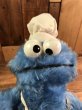 セサミストリートのクッキーモンスターの70年代ビンテージ縫いぐるみ
