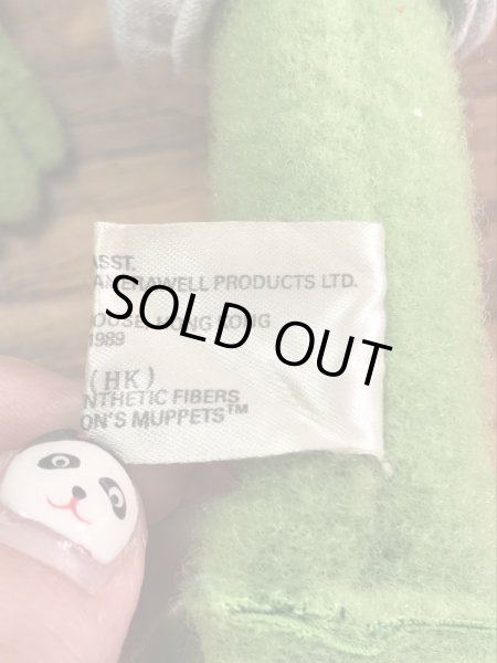 マペットショウのカーミットザフロッグの80’sヴィンテージプラッシュドール