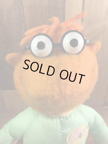 マペットショウのスクーターの70年代ビンテージ縫いぐるみ