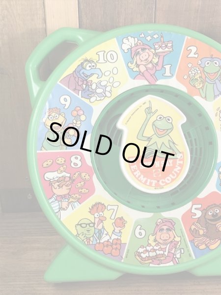 マペットショウのカーミットの90年代ビンテージマテルトイ