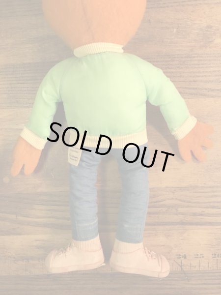 フィッシャープライス社製のマペットショウのキャラクター“Scooter”の70’sヴィンテージプラッシュドール