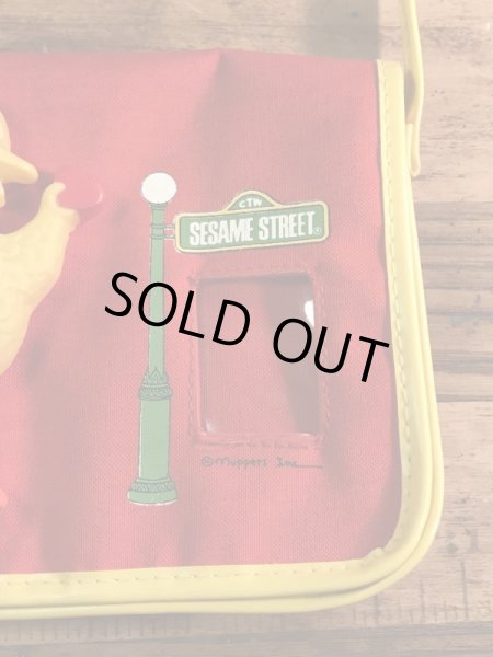 セサミストリートのビッグバードの70〜80年代ビンテージ子供用ショルダーバッグ