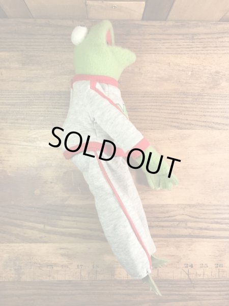 マペットショウのカーミットザフロッグの80’sヴィンテージプラッシュドール