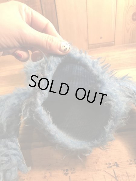 セサミストリートのHerry Monsterの70’sヴィンテージハンドパペット