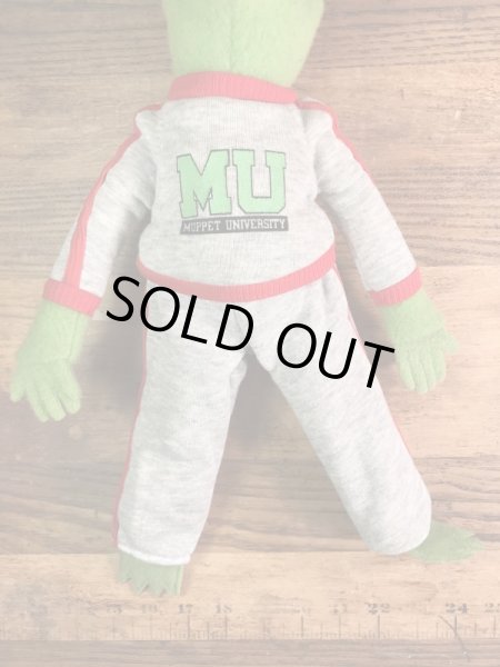 マペットショウのカーミットザフロッグの80’sヴィンテージプラッシュドール