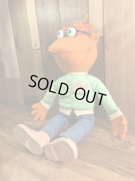 マペットショウのスクーターの70年代ビンテージ縫いぐるみ