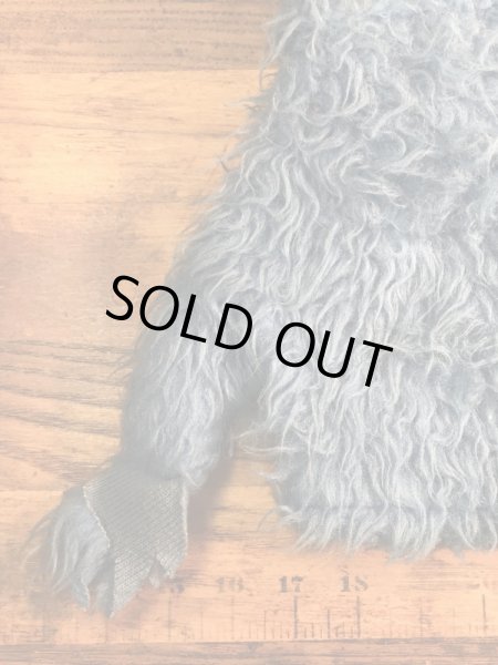 セサミストリートのヘリーモンスターの70年代ビンテージパペットドール