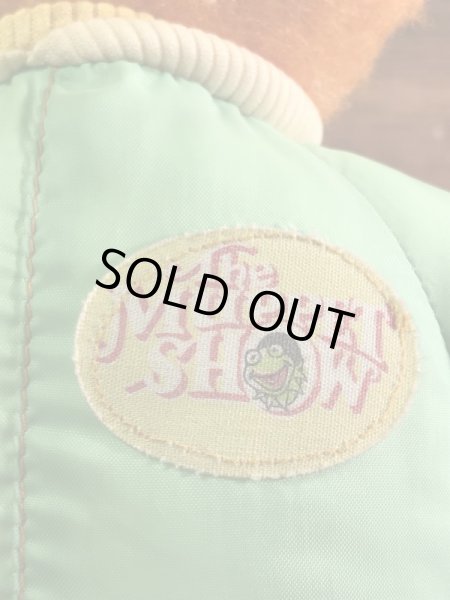 マペットショウのスクーターの70年代ビンテージ縫いぐるみ