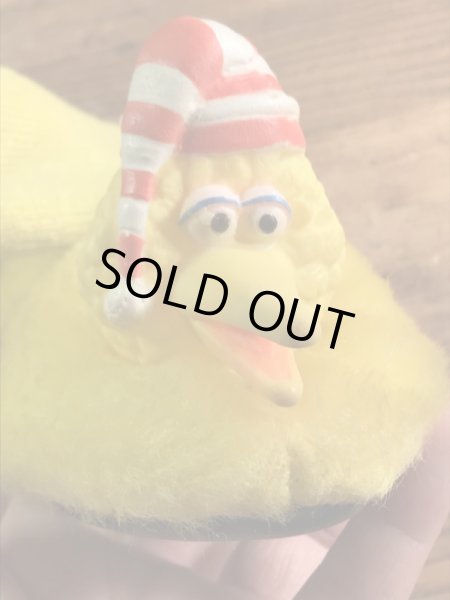 セサミストリートのビッグバードの70〜80’sヴィンテージキッズ用スリッパ