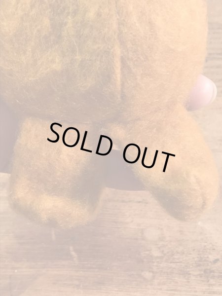 マペットショウのフォジーベアの70年代ビンテージミニ縫いぐるみ