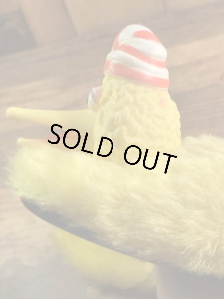 セサミストリートのビッグバードの70〜80年代ビンテージ子供用スリッパ