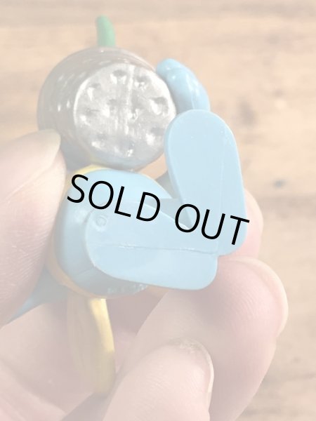 セサミストリートのトゥイドゥルバグの90年代ビンテージPVCフィギュア