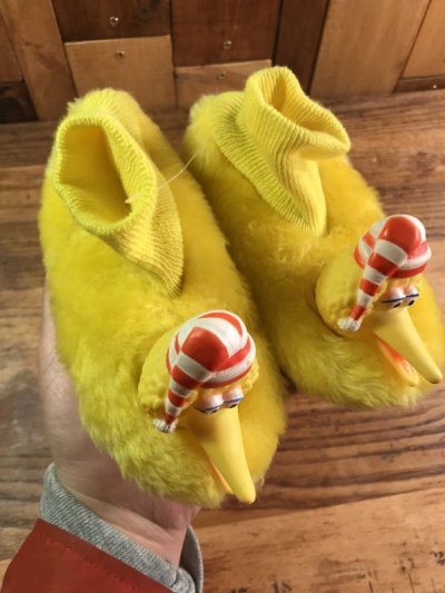 画像3: Sesame Street Big Bird Kids Slippers　ビッグバード　ビンテージ　キッズスリッパ　セサミストリート　70〜80年代