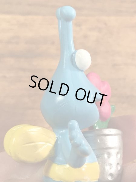 セサミストリートのトゥイドゥルバグの90年代ビンテージPVCフィギュア