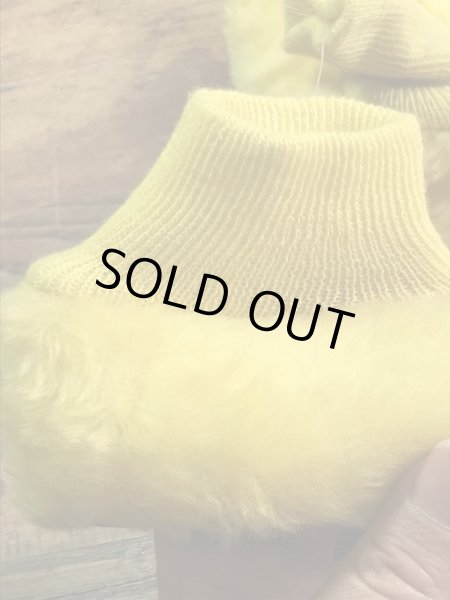 セサミストリートのビッグバードの70〜80’sヴィンテージキッズ用スリッパ