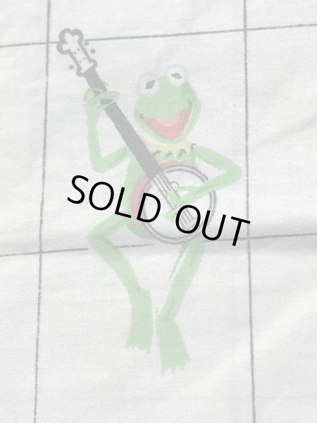 マペットショウのカーミットの80年代ビンテージ枕カバー