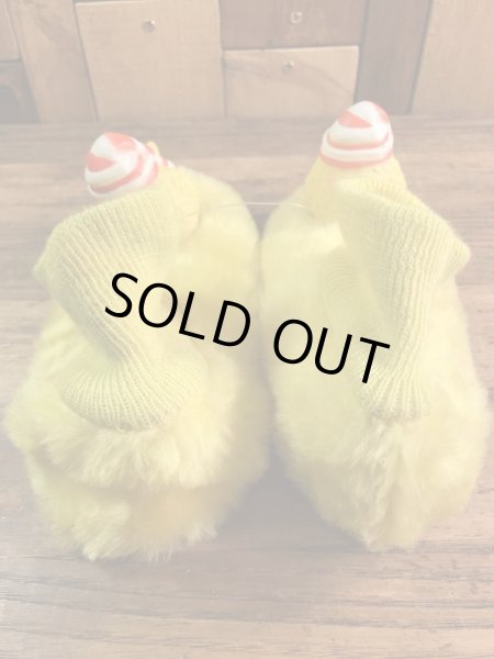 セサミストリートのビッグバードの70〜80’sヴィンテージキッズ用スリッパ