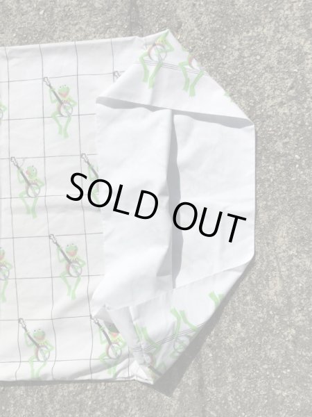 マペッツのキャラクター“カーミット”の80’sヴィンテージピローケース