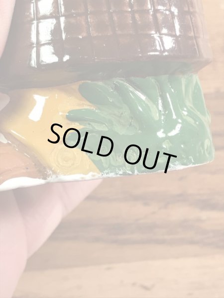 セサミストリートのシャーロックヘムロックの70’sヴィンテージ陶器製ドール