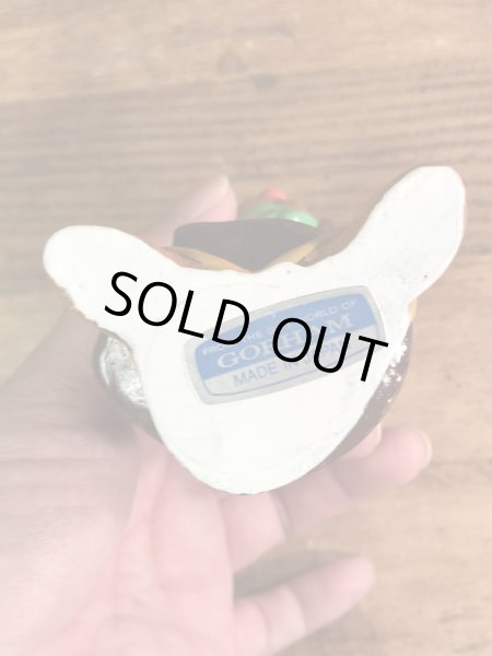 セサミストリートのシャーロックヘムロックの70’sヴィンテージ陶器製ドール