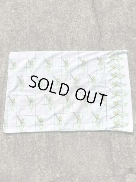 マペッツのキャラクター“カーミット”の80’sヴィンテージピローケース