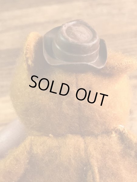 マペットショウのフォジーベアの70年代ビンテージミニ縫いぐるみ