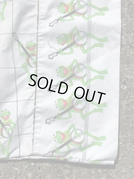 マペッツのキャラクター“カーミット”の80’sヴィンテージピローケース