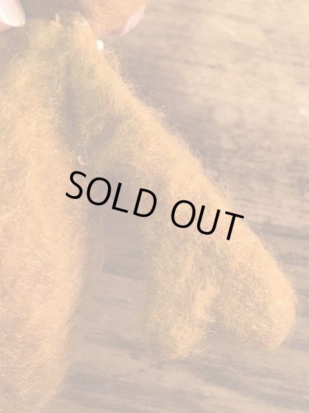 マペットショウのフォジーベアの70年代ビンテージミニ縫いぐるみ