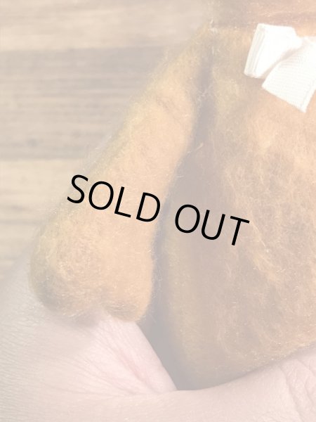 マペットショウのフォジーベアの70年代ビンテージミニ縫いぐるみ