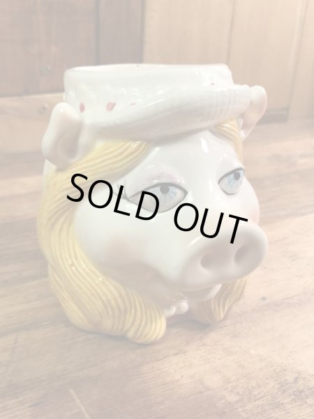 マペットショウのミスピギーの80年代ビンテージマグカップ