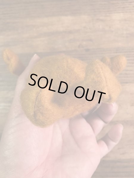 マペットショウのフォジーベアの70年代ビンテージミニ縫いぐるみ