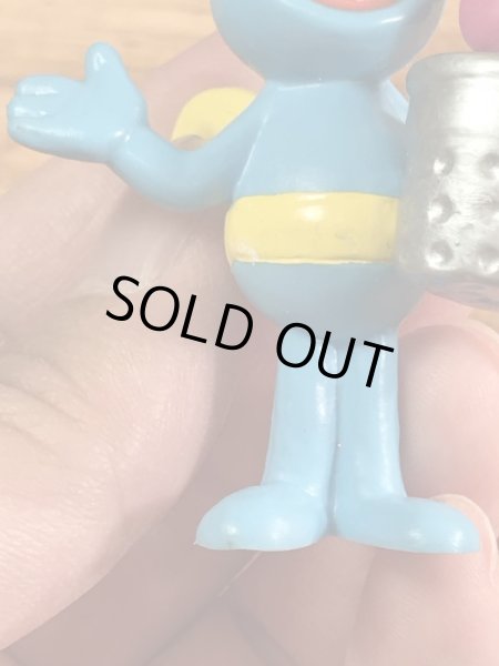 セサミストリートのトゥイドゥルバグの90年代ビンテージPVCフィギュア